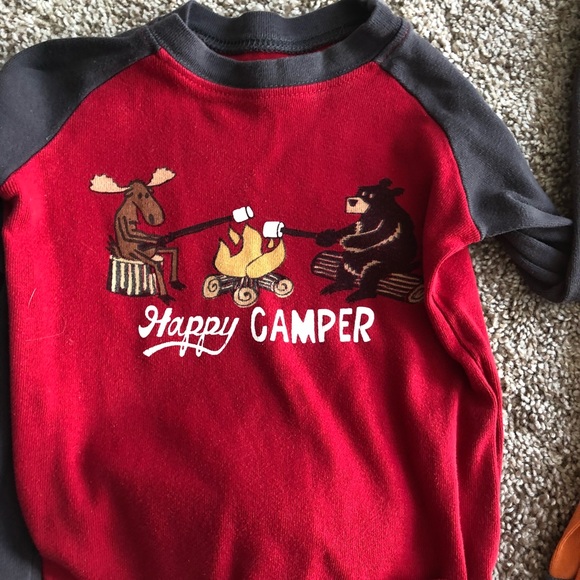 Lot of 4 long sleeve cotton jammies. - Picture 4 of 5